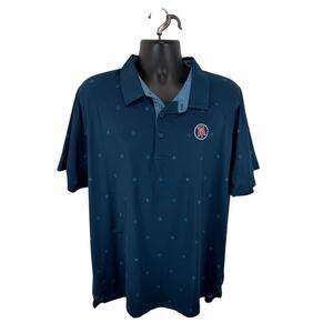 UNRL Barstool Sports Polo Shirt Teal Size 2XL Performance